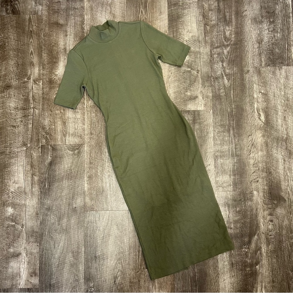 Marine Layer Olive Midi Dress